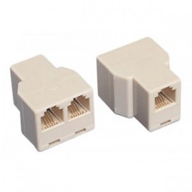 Sdoppiatore telefonico femmina femmina 8p/8c isdn