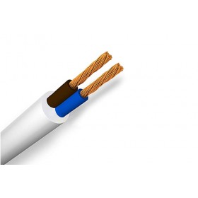 White similgomma rubber cable 2x1,5 icel