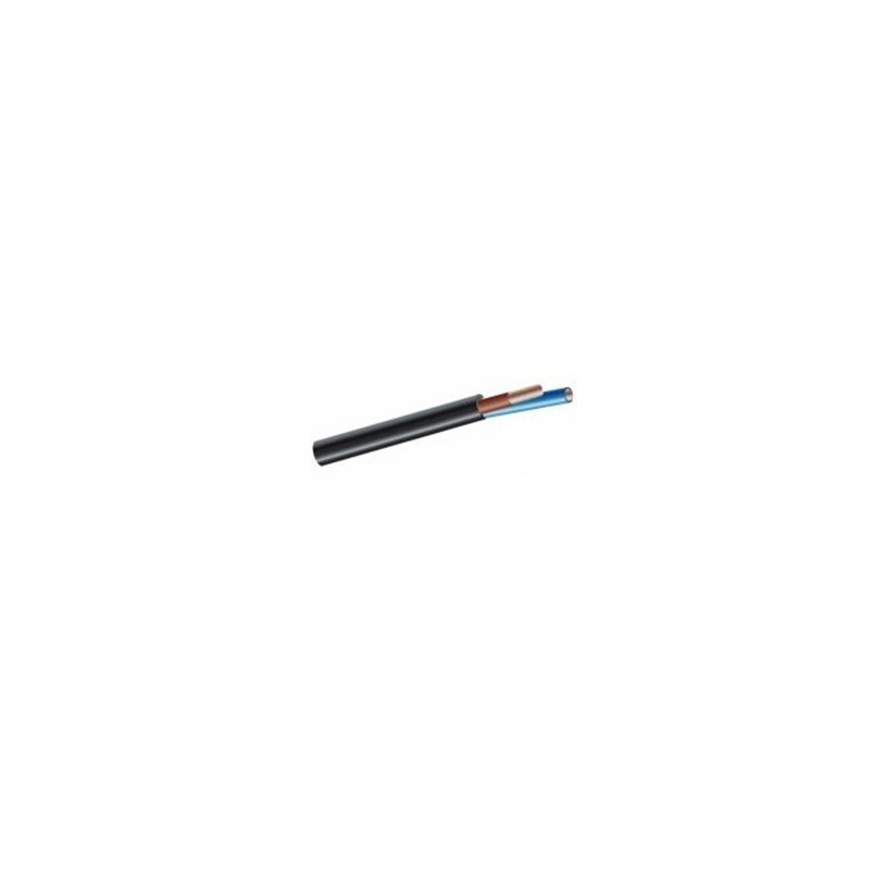 Cavo elettrico gommato flessibile 2x1,5mmq nero...