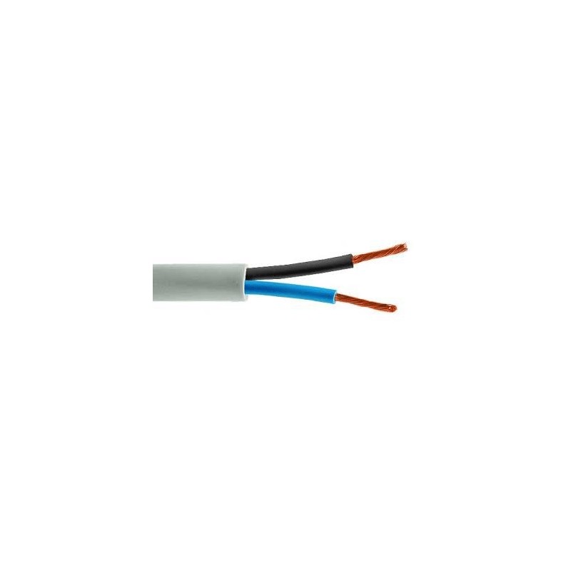 Rubberized electric cable fs18or18 brown 2x2.5...