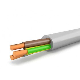 Câble électrique en caoutchouc 3x1,5mmq marron fs18or18 conduit icel