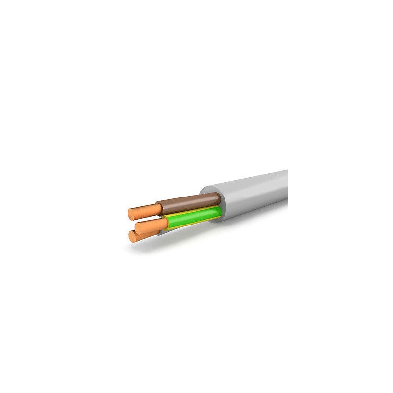 Electric rubber cable 3x2,5mmq fror grigio icel
