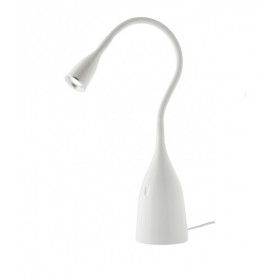 Lampada da tavolo bianco wiggle led 5,5w 3000k 430lm redo