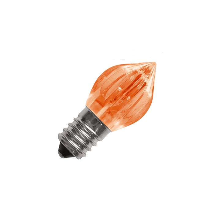 Gelbe LED-Votivbirne 0,50 W 2352a E14 24 V