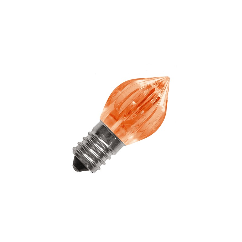 Gelbe LED-Votivbirne 0,50 W 2352a E14 24 V