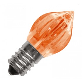 Gelbe LED-Votivbirne 0,50 W 2352a E14 24 V