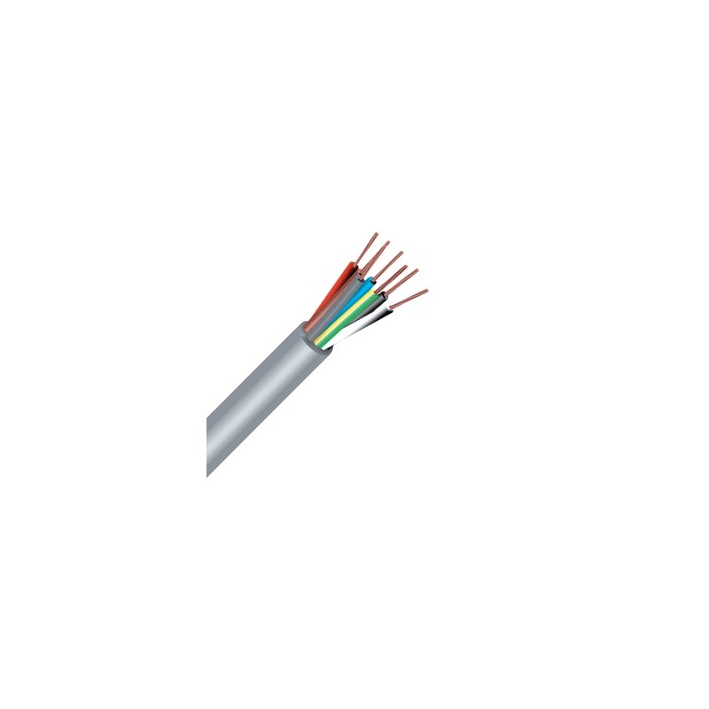 7x1,5mmq brown rubberized electric cable...