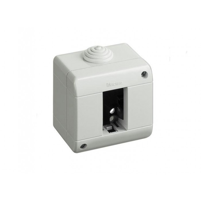Contenitore cassetta box da parete ip40 1posto 25401 matix bticino