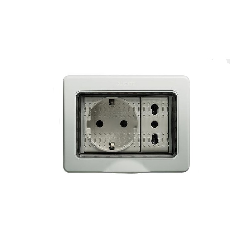 Contenitore cassetta box ip55 3p 25503 magic ticino