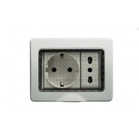 Contenitore cassetta box ip55 3p 25503 magic ticino