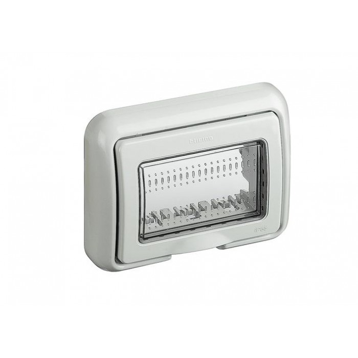 Coperchio copertura matix stagno ip55  3posti 25603 ticino