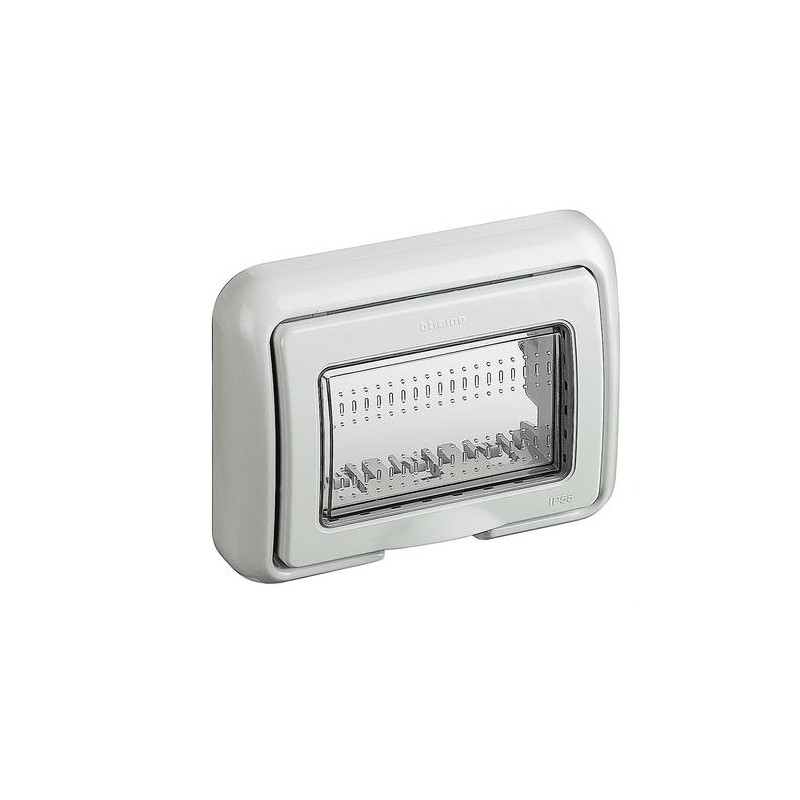 Coperchio copertura matix stagno ip55  3posti 25603 ticino