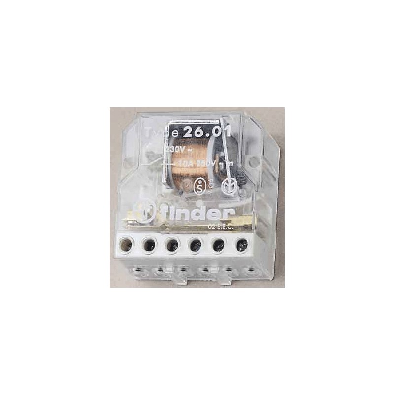 Relais de commutation 2601012 12v finder