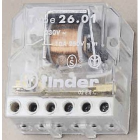 Relais de commutation 2601012 12v finder