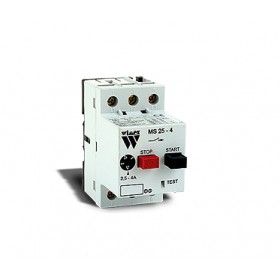 Electrical magnetic circuit breaker ms25 6.30-10.0a wimex