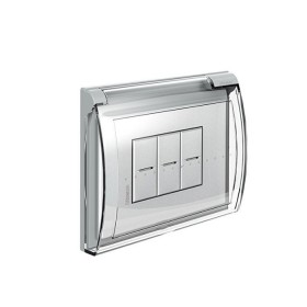 Custodia di protezione Idrobox cover universale IP44 3 posti Bticino 