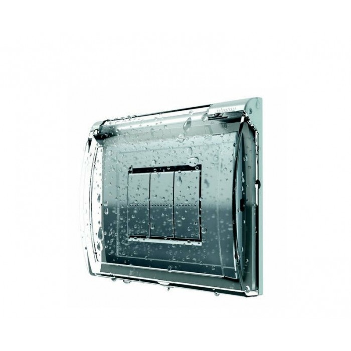 Custodia di protezione Idrobox cover universale IP44 3 posti Bticino  2