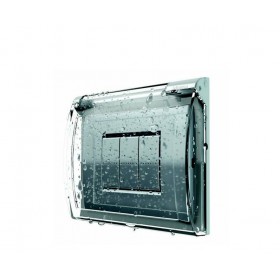 Custodia di protezione Idrobox cover universale IP44 3 posti Bticino 