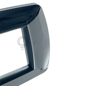 Plaque de vie 3f chrome poli pour living international classic 2983cr