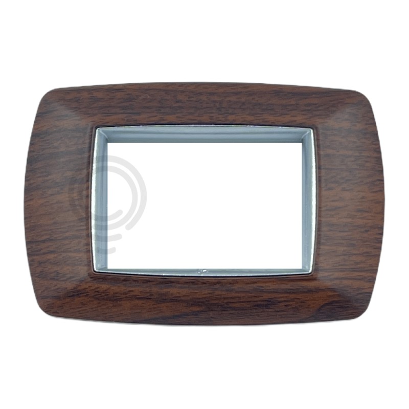Life 3f dark wood plate for living classic...