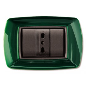 Plate life 3f for living classic verde scuro 2983vs