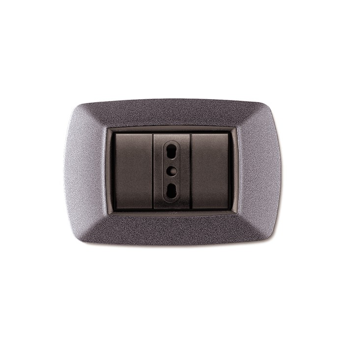 Plaque life 3 gris clair vivant dans les trous...