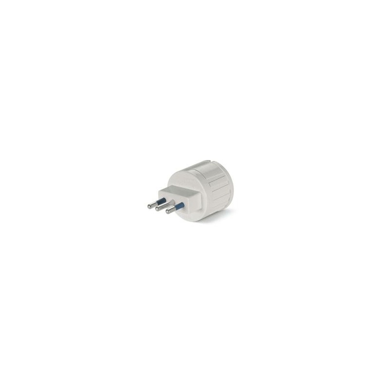 Adattatore unel spina 10a +t bianco standard RL9287