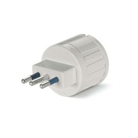 Adattatore unel spina 10a +t bianco standard RL9287