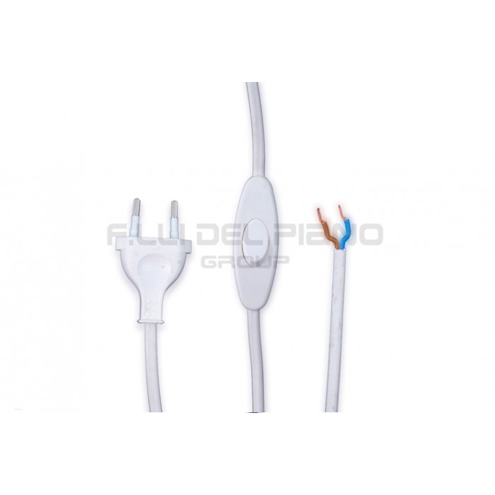 Elektrische verdrahtungsplatte kabel lumi cm.200 white