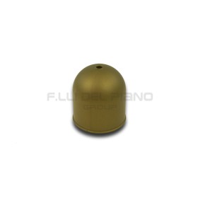 Aufhängungs-Kronleuchterrosette aus goldenem Thermoplast 