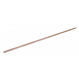 Dispersore puntazza filettato/cu d.18  100/ms 02/1022  messa a terra