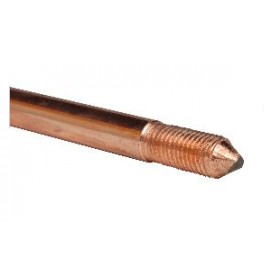 Dispersore puntazza filettato/cu d.18  100/ms 02/1022  messa a terra