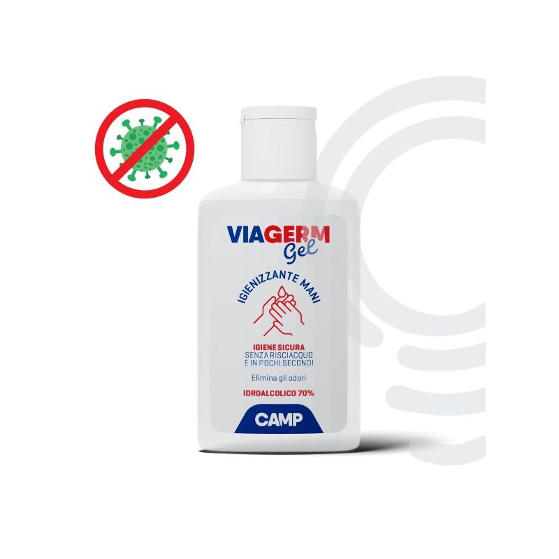 Gel igienizzante per le mani viagerm 80ml...