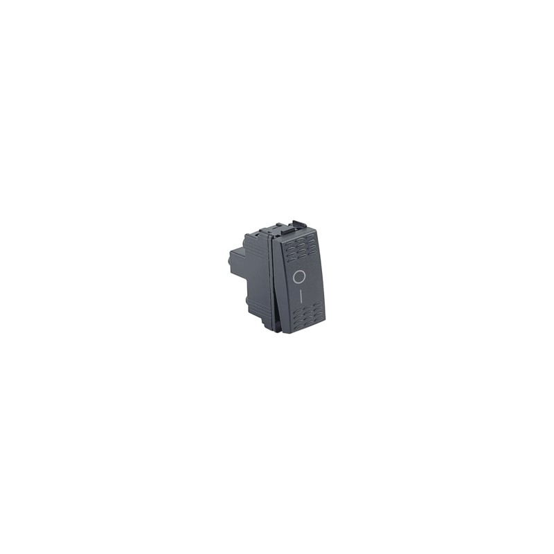 Bipolar electrical switch modo 2p 16ax gray master