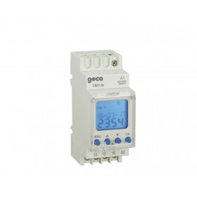 Elektrischer schalter timer digitaluhr 12-240vac / dc 16a geca