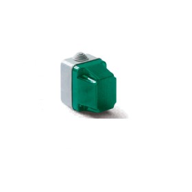 Voyant davertissement de gemme lumineuse verte IP55 320V 