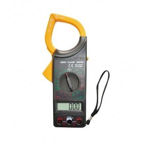 Pinza amperometrica multimetro tester buzzer display lcd 9v