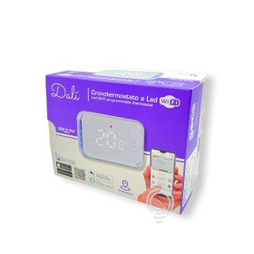 Cronotermostato a led  wi fi incasso scatola 503 smatphone geca