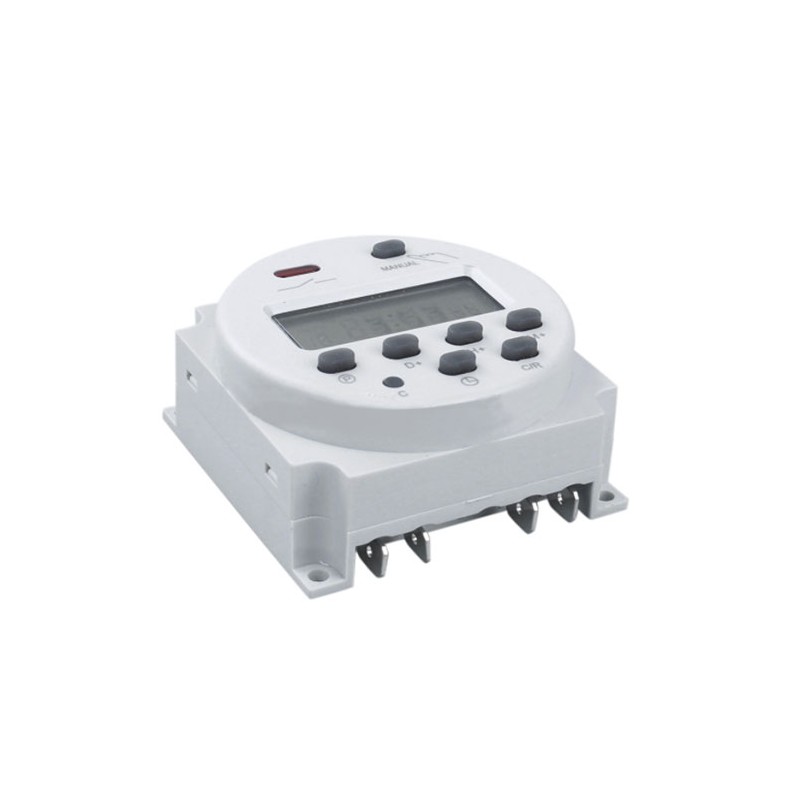 Clock timer digital weekly programmable 12v 