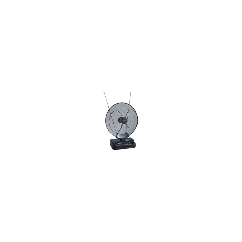 Antenna amplificata tv campeggio 36db 12-230v...