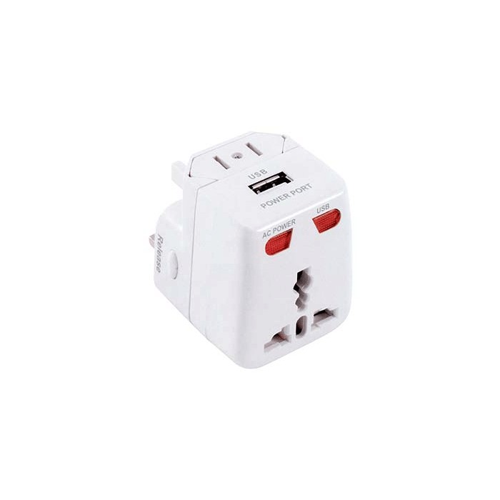 Travel adapter universal electric usb 33500110