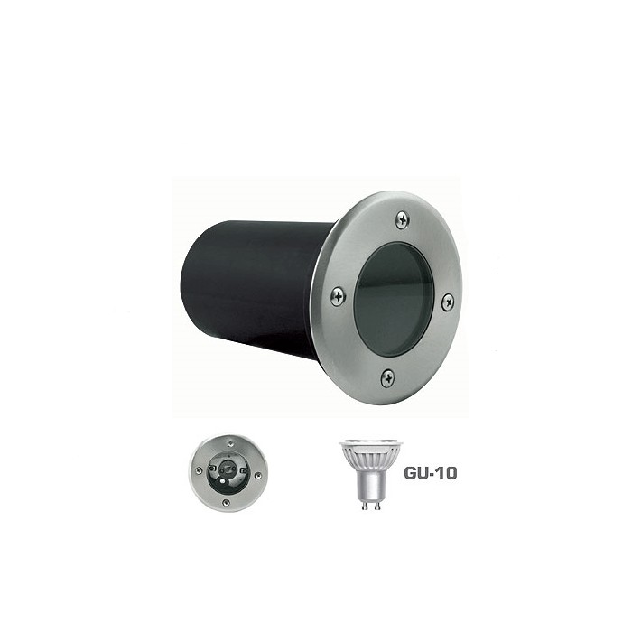 Proiettore faro attacco gu10 ip67 alluminio 33600810