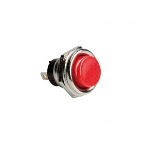 Bouton de sortie rouge universel 3a 125va n / ouvert