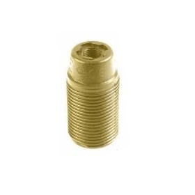 Portalampada elettrico filettato illuminazione resina oro e14 