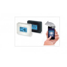 Termostato touch screen 230v gsm bianco 35242132