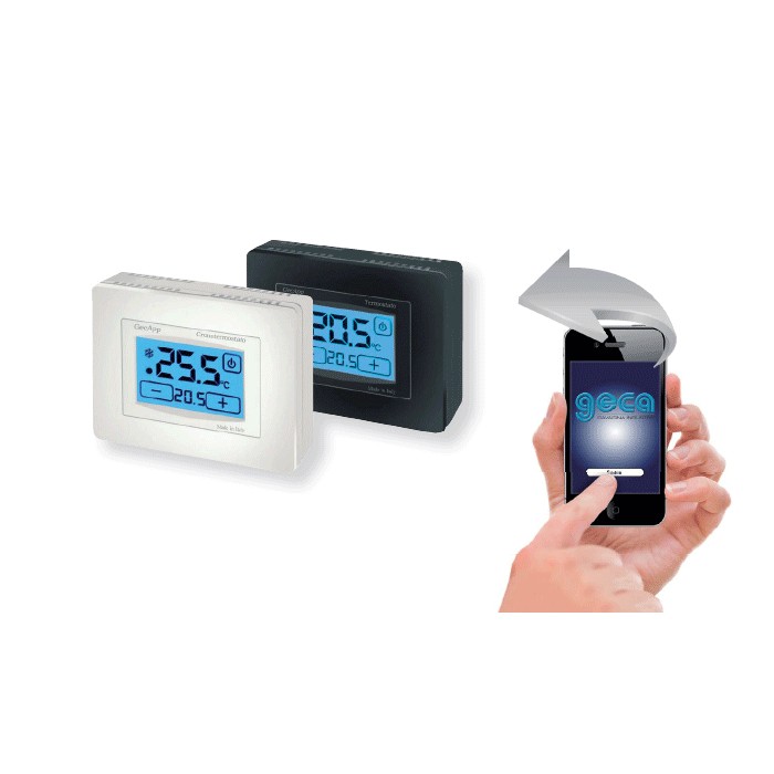 Lécran tactile thermostat numérique avec une application...