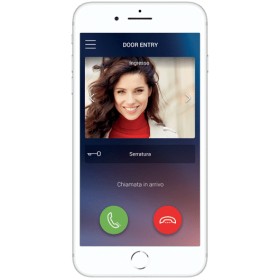 Kit vivavoce monofamiliare classe 100x wifi teleloop display lcd 5" ticino