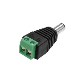 Power socket 2.10x5.50mm with terminals