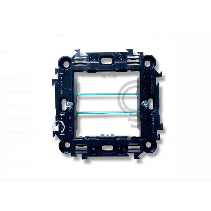 2-Loch-Rundkassettenhalterung d.65 modo 38020-i Master-Serie