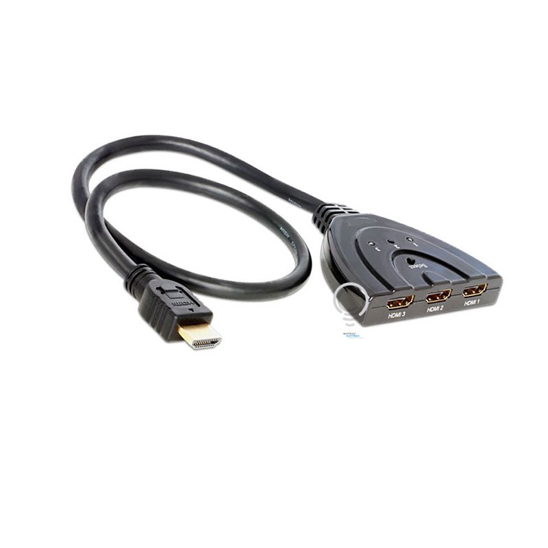 Commutateur bidirectionnel hdmi 3 canaux hdmi...